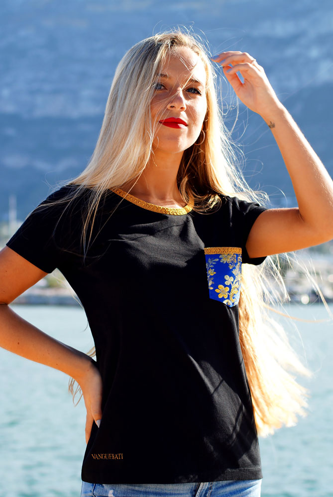 Fallera t-shirt golden sea black – Fallera Camiseta Vanguerati Black Golden Sea