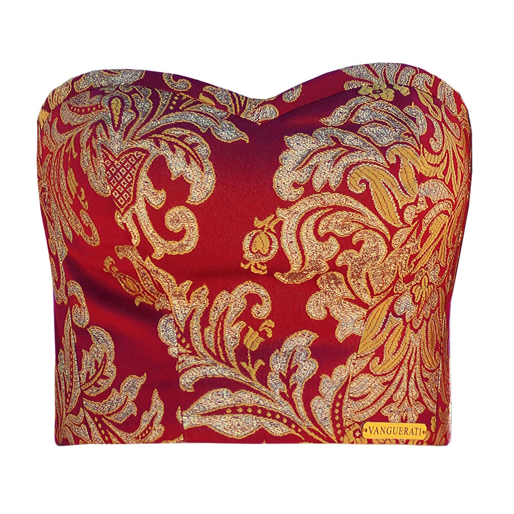 Fallera top corset golden passion – Top Corset Fallera Red Gold Vanguerati.Jpg