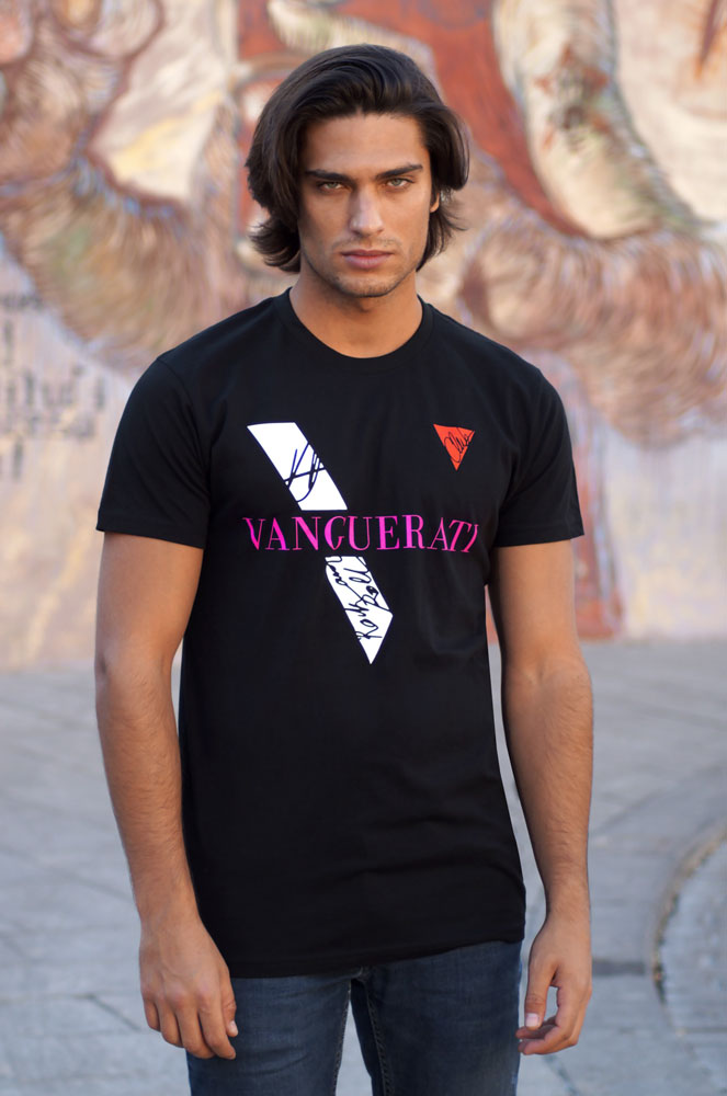 Pink V T-shirt – Vanguerati Men Tshirt Pink