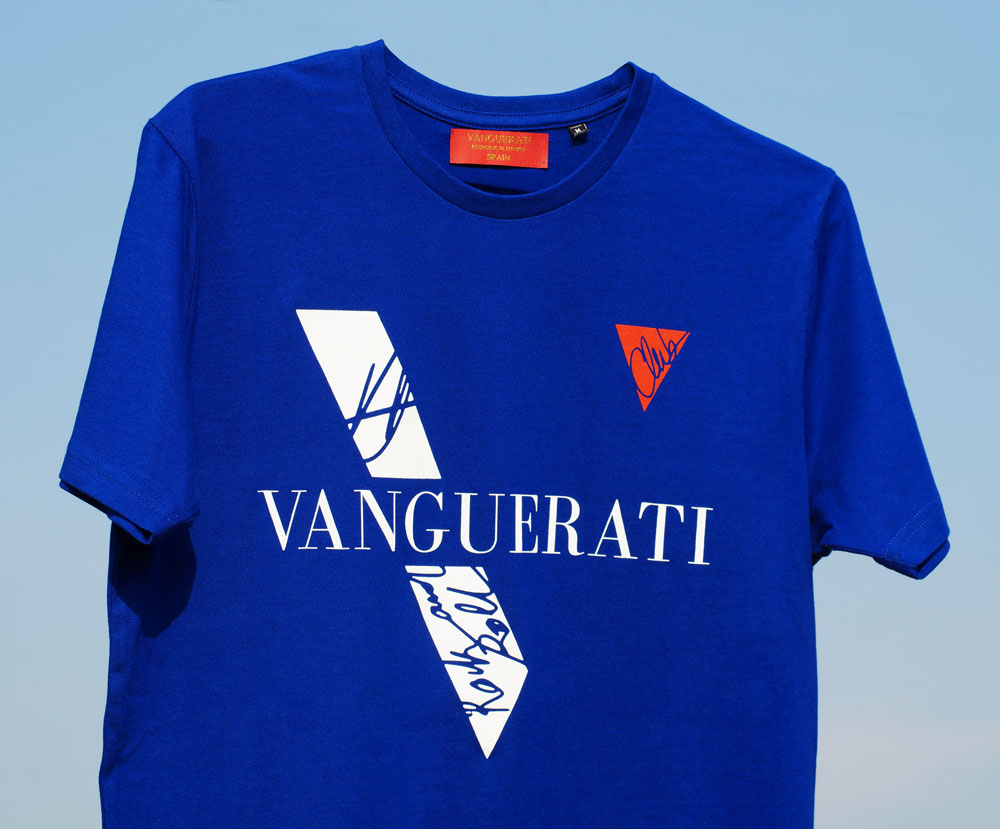 Blue V T-shirt – Vanguerati Men Tshirt Blue