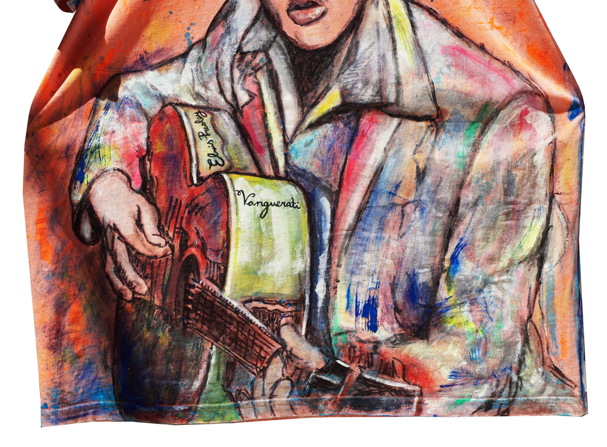 Elvis hand-painted T-shirt – Elvis Tshirt