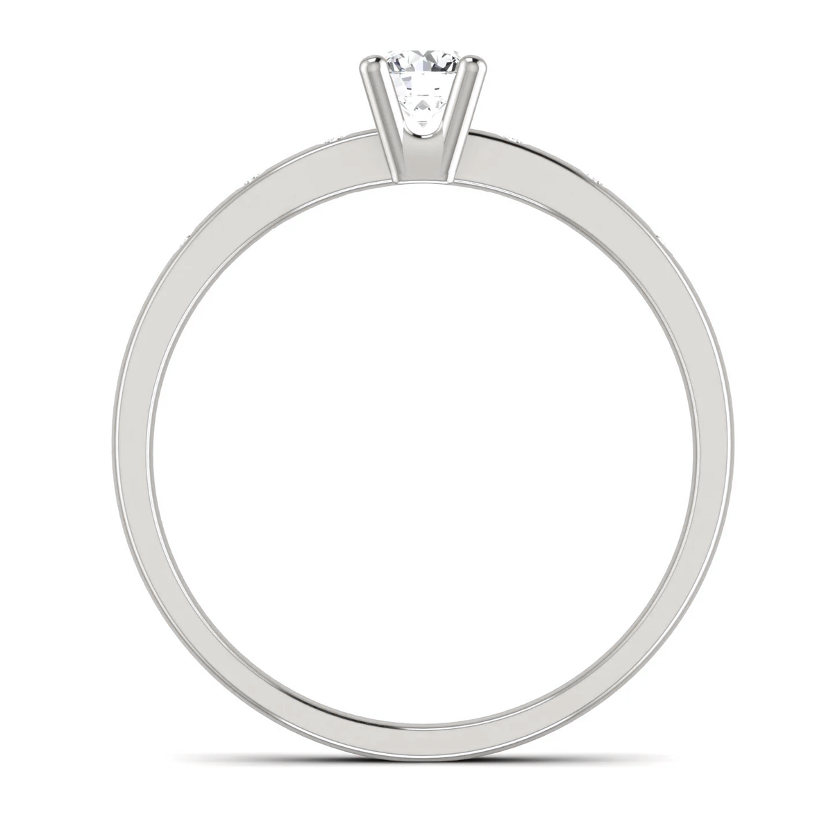 Scarlett ring: white gold with 0.32ct diamonds – Scarlett Ring White Gold