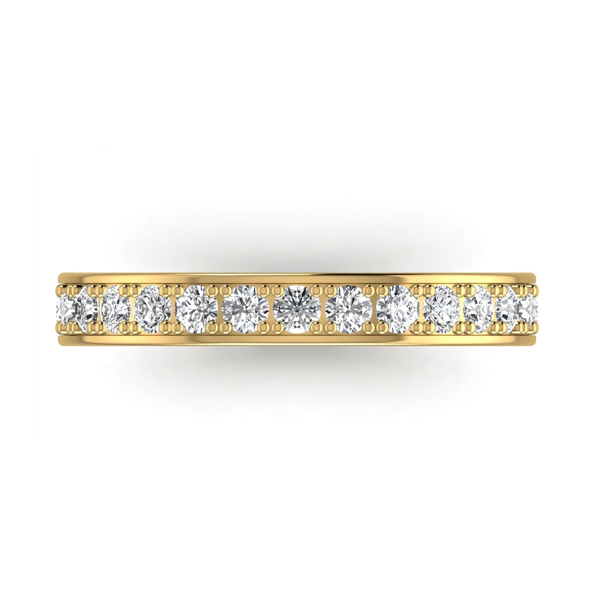 Lady ring: yellow gold with 1.20ct diamonds – Lady Ring Yellow Gold