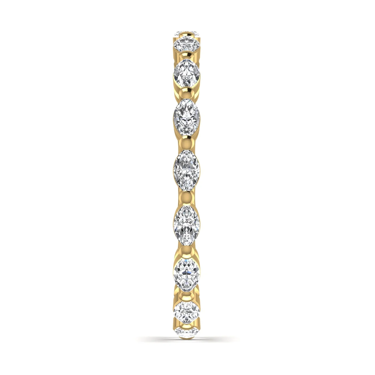 Marquises ring: yellow gold with 1.19ct diamonds – Marquise Ring Yellow Gold
