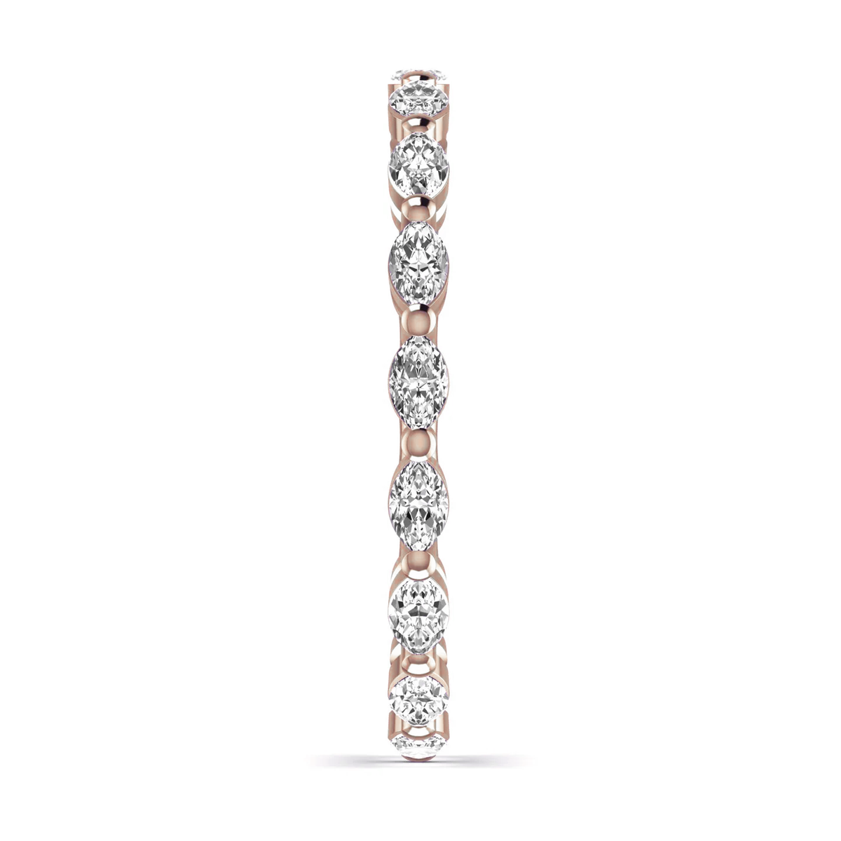 Marquises ring: rose gold with 1.19ct diamonds – Marquise Ring Rose Gold