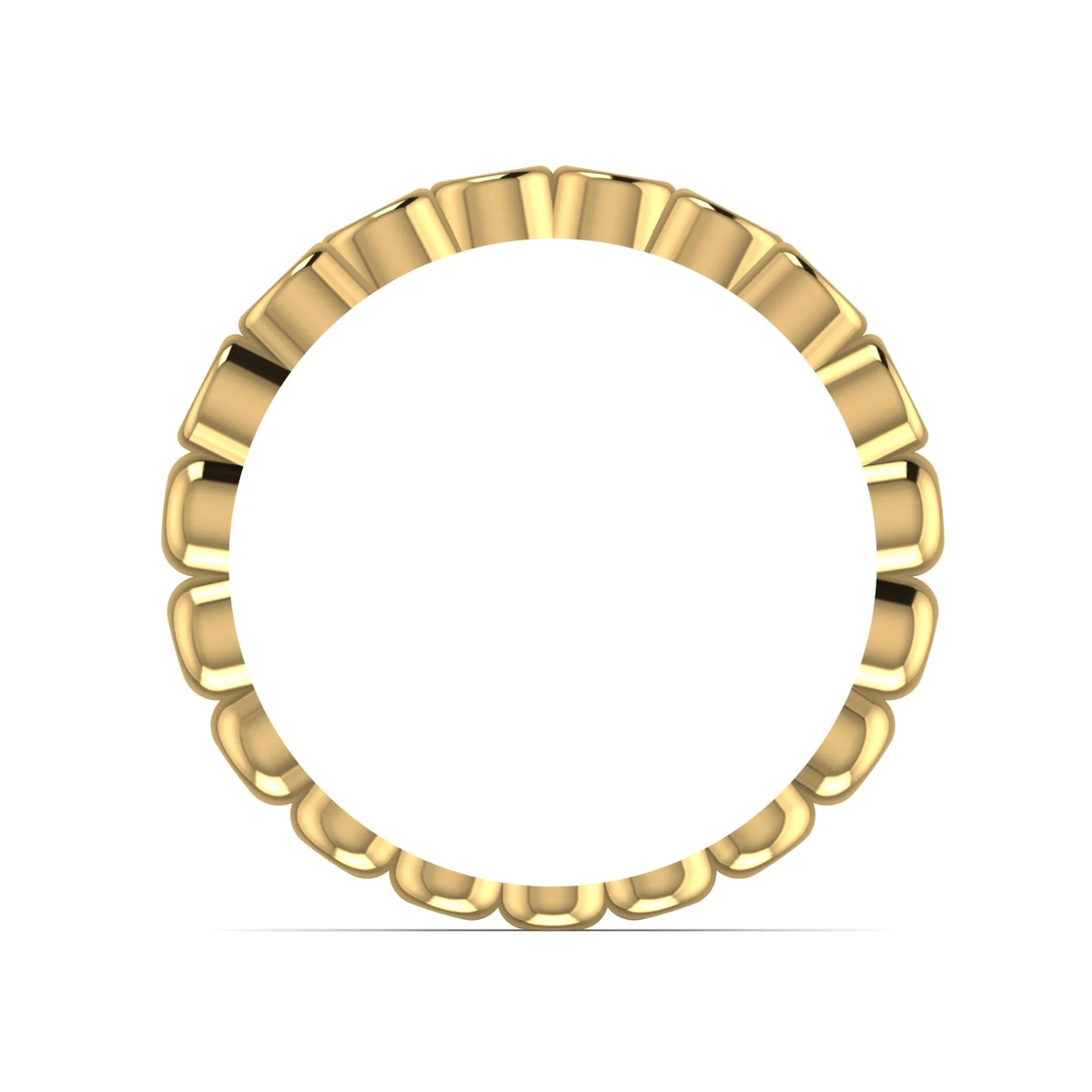 Rome ring: yellow gold with 0.51ct diamonds – Rome Ring Yellow Gold