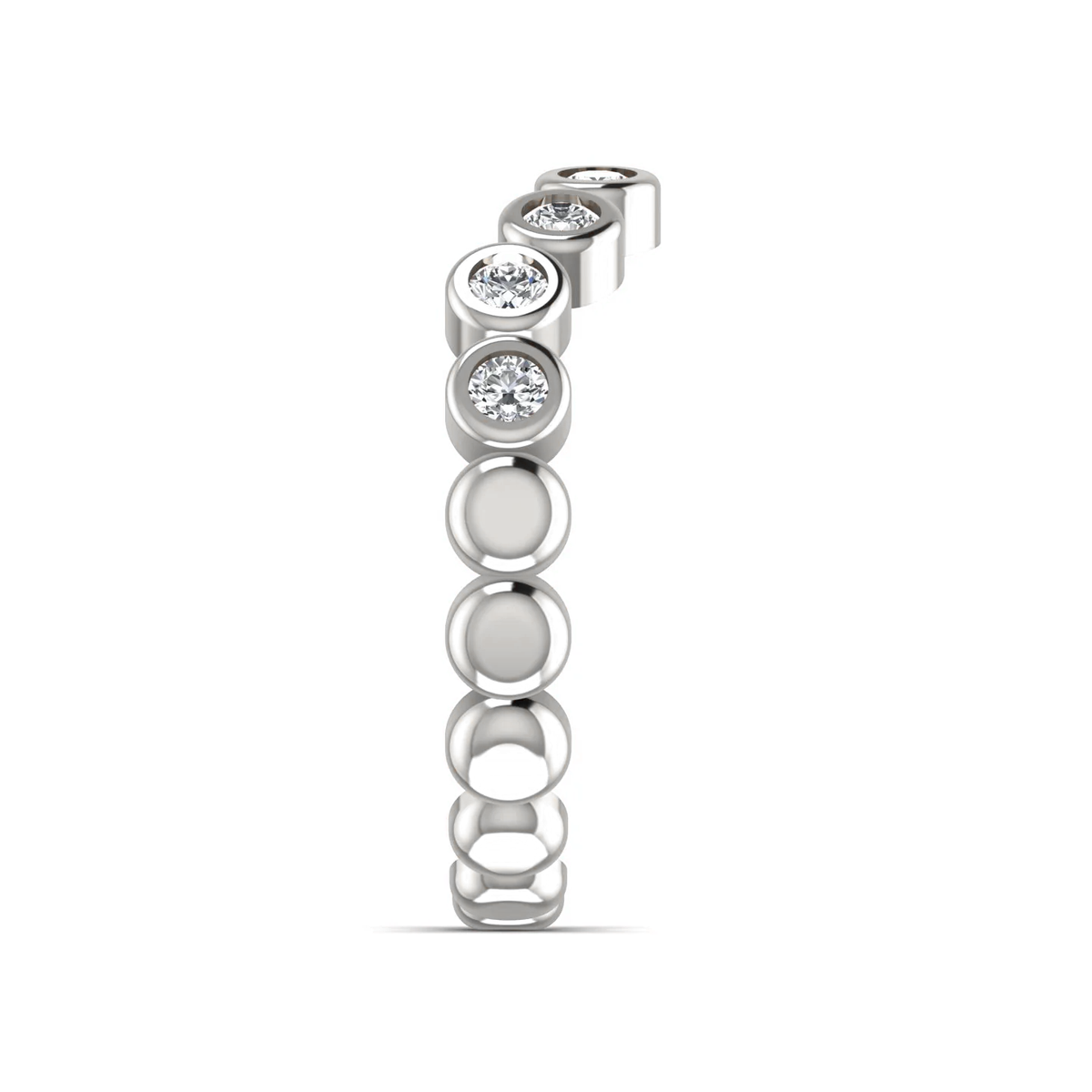 Rome ring: white gold with 0.51ct diamonds – Rome Ring White Gold