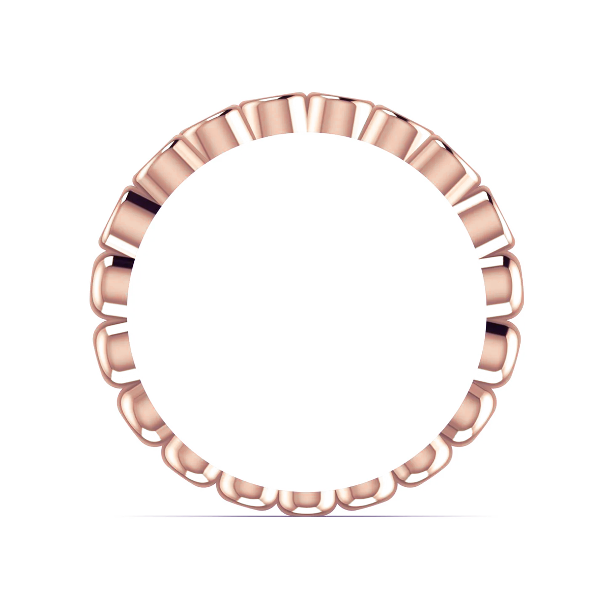 Rome ring: rose gold with 0.51ct diamonds – Rome Ring Rose Gold