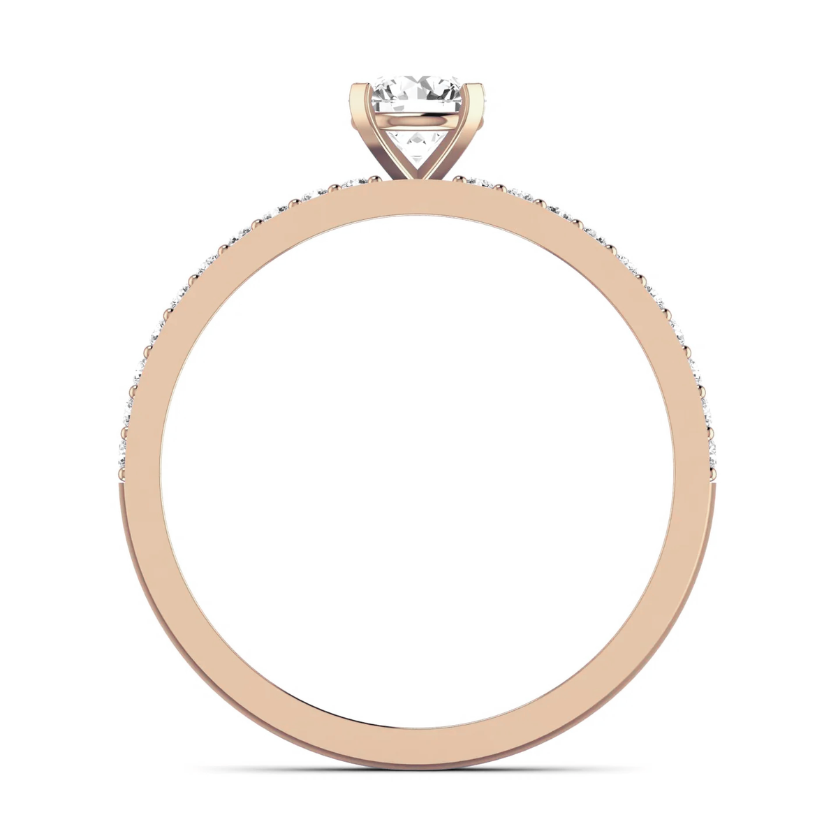 Special ring: rose gold with 0.74ct diamonds – Special Ring Rose Gold