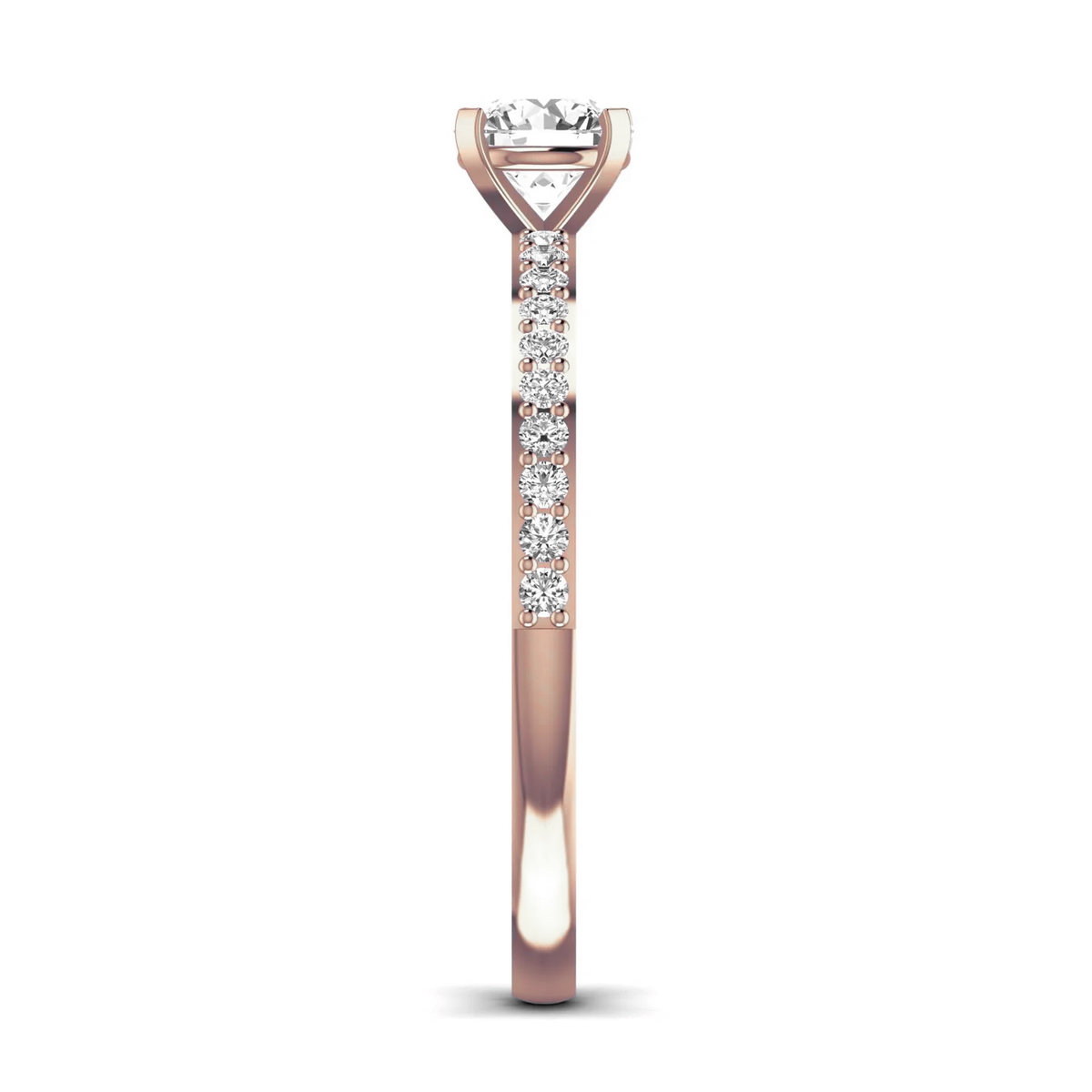 Special ring: rose gold with 0.74ct diamonds – Special Ring Rose Gold