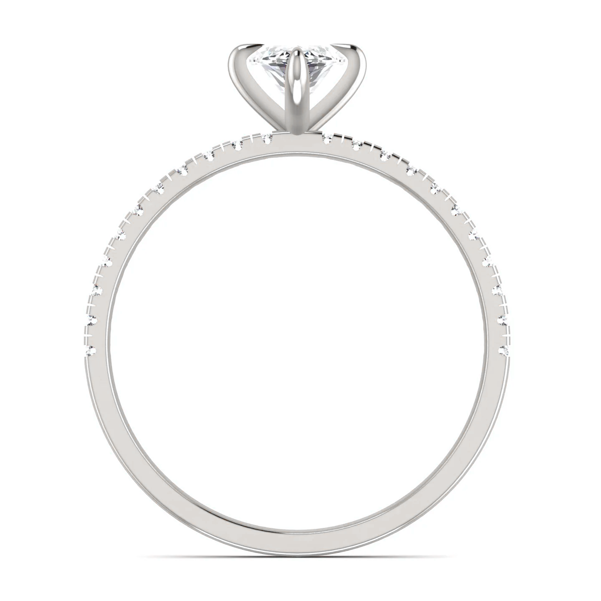 Marquise ring: white gold with 1.24ct diamonds – Marquise Ring White Gold