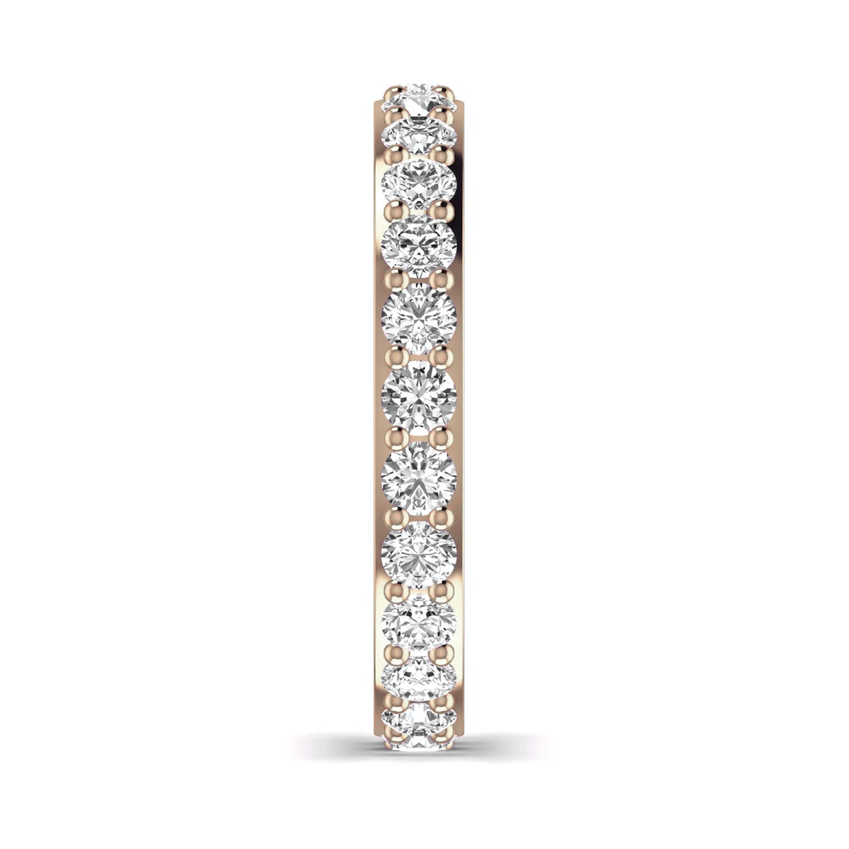 Eternity ring: rose gold with 1.65ct diamonds – Full Eternity Ring Rose Gold