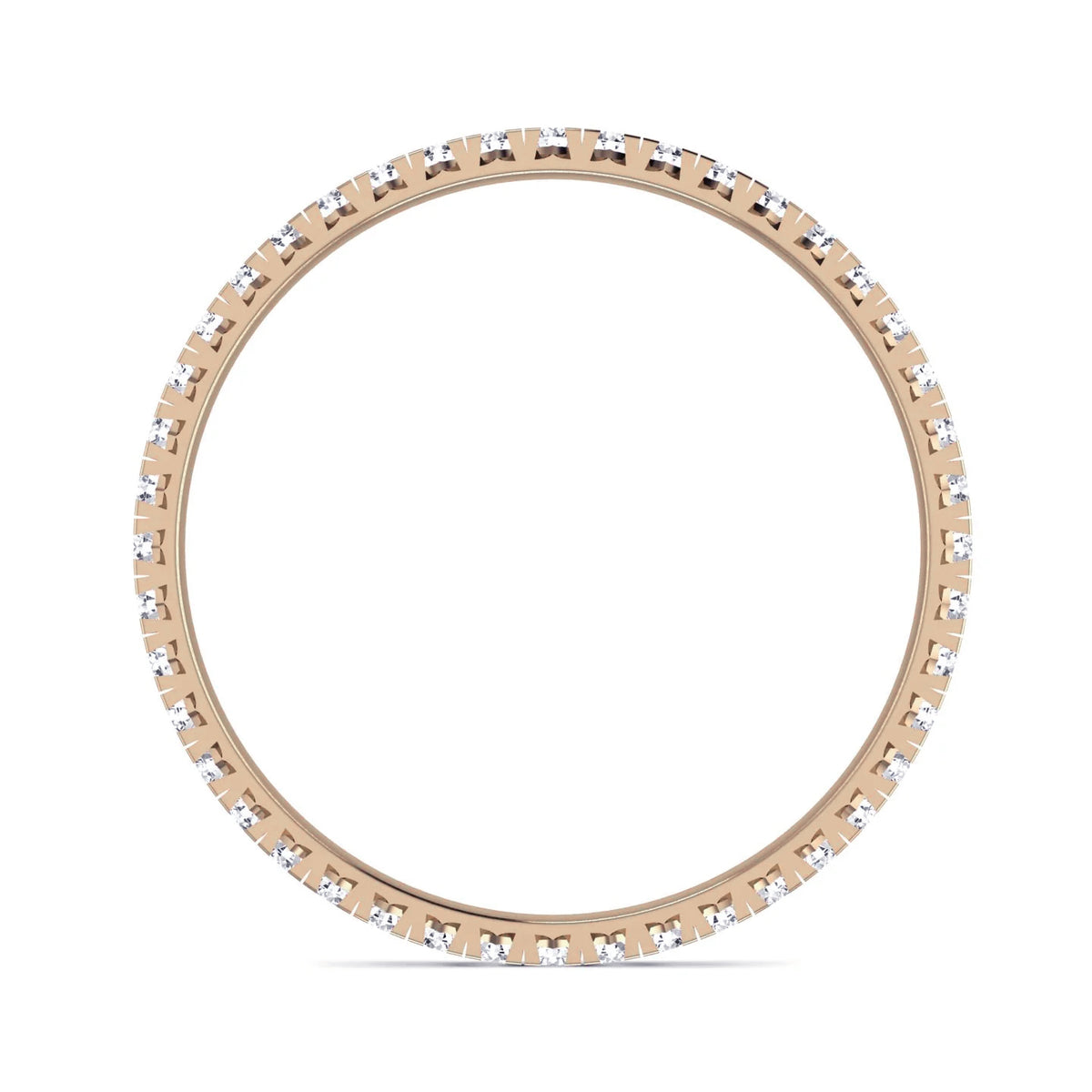 Light ring rose gold with 0.48ct diamonds – Light Ring 0.48 Rose Gold