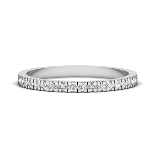 Half light ring white gold with 0.27ct diamonds