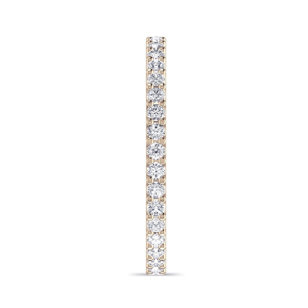 Pretty eternity ring rose gold with 0.48ct diamonds – Pretty Eternity Ring Rose Gold