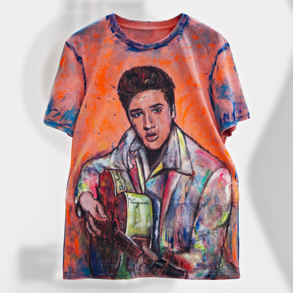 Elvis hand-painted T-shirt