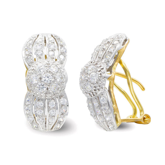 Monaco earrings: 18 kt yellow gold