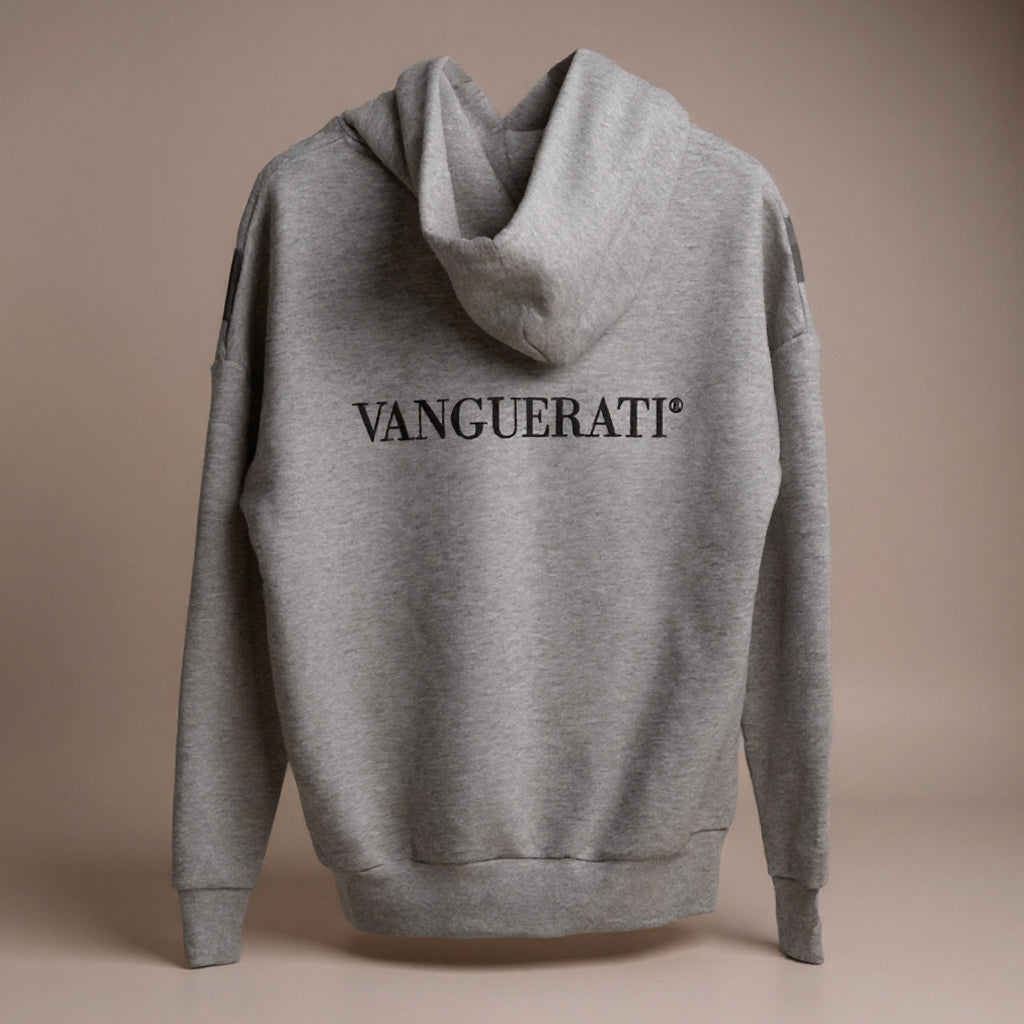 X grey hand-painted hoodie – X Grey Hoodie 6