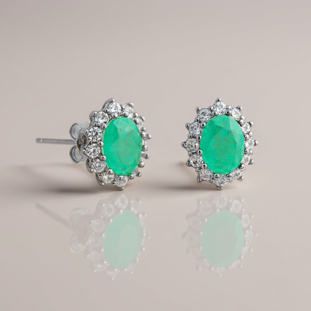 Royal earrings: 925 sterling silver