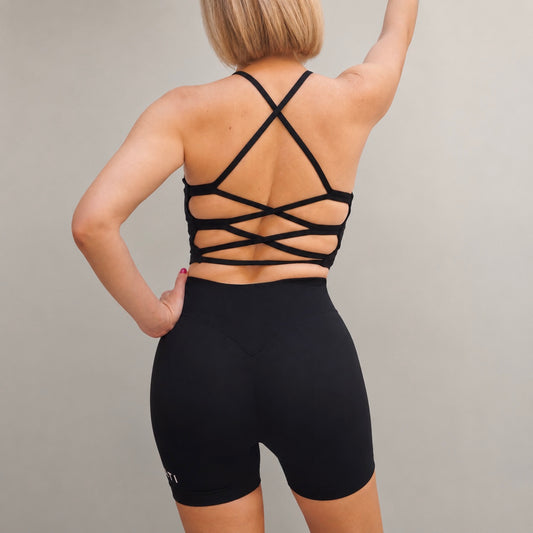 Signature Sculpting Shorts | Premium black