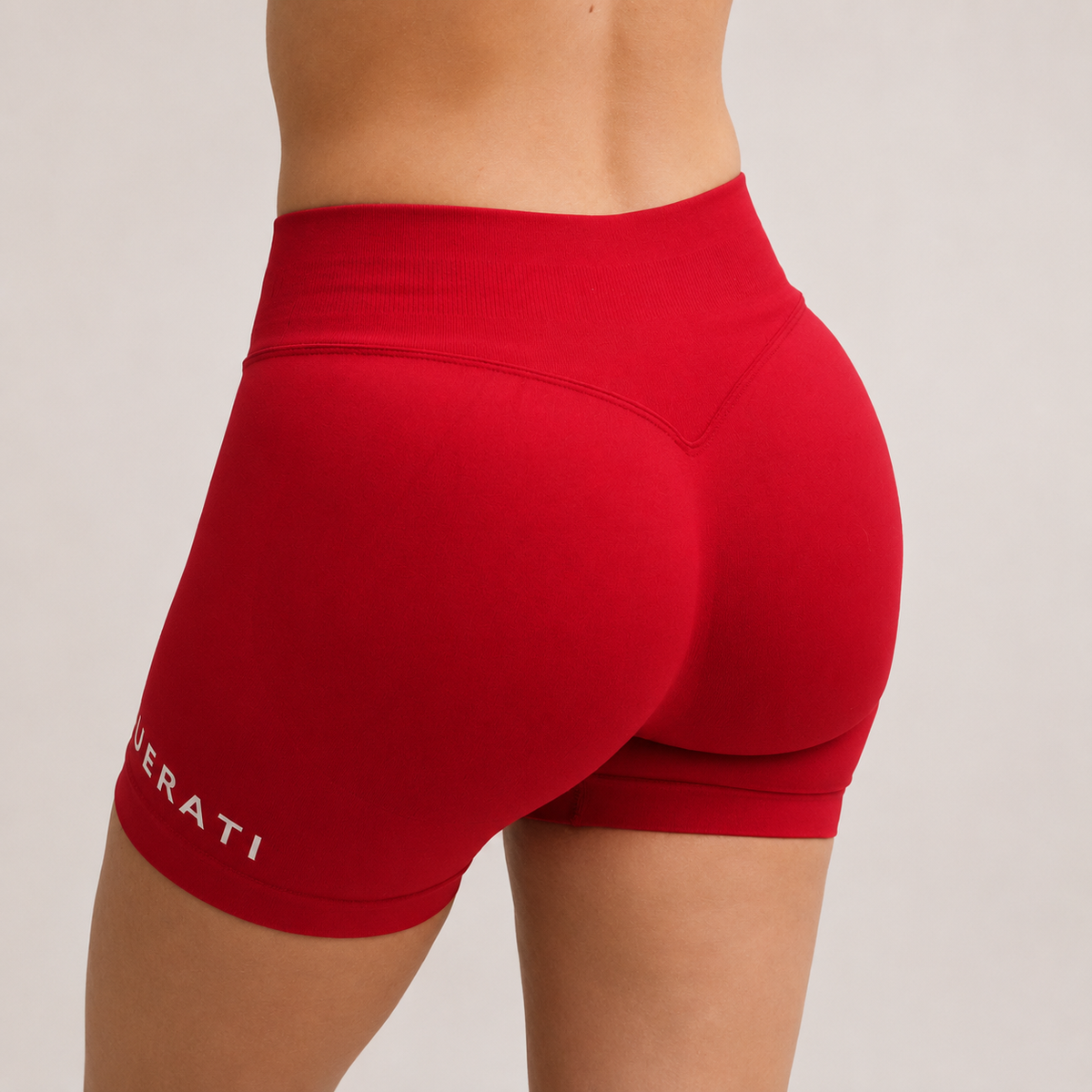Signature Sculpting Shorts | Bold red