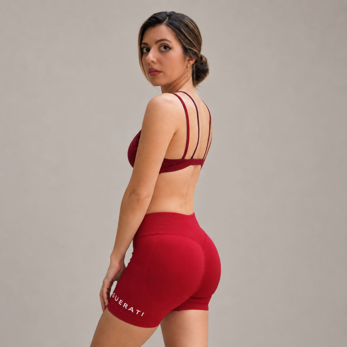 Signature Sculpting Shorts | Bold red – Tiopduo
