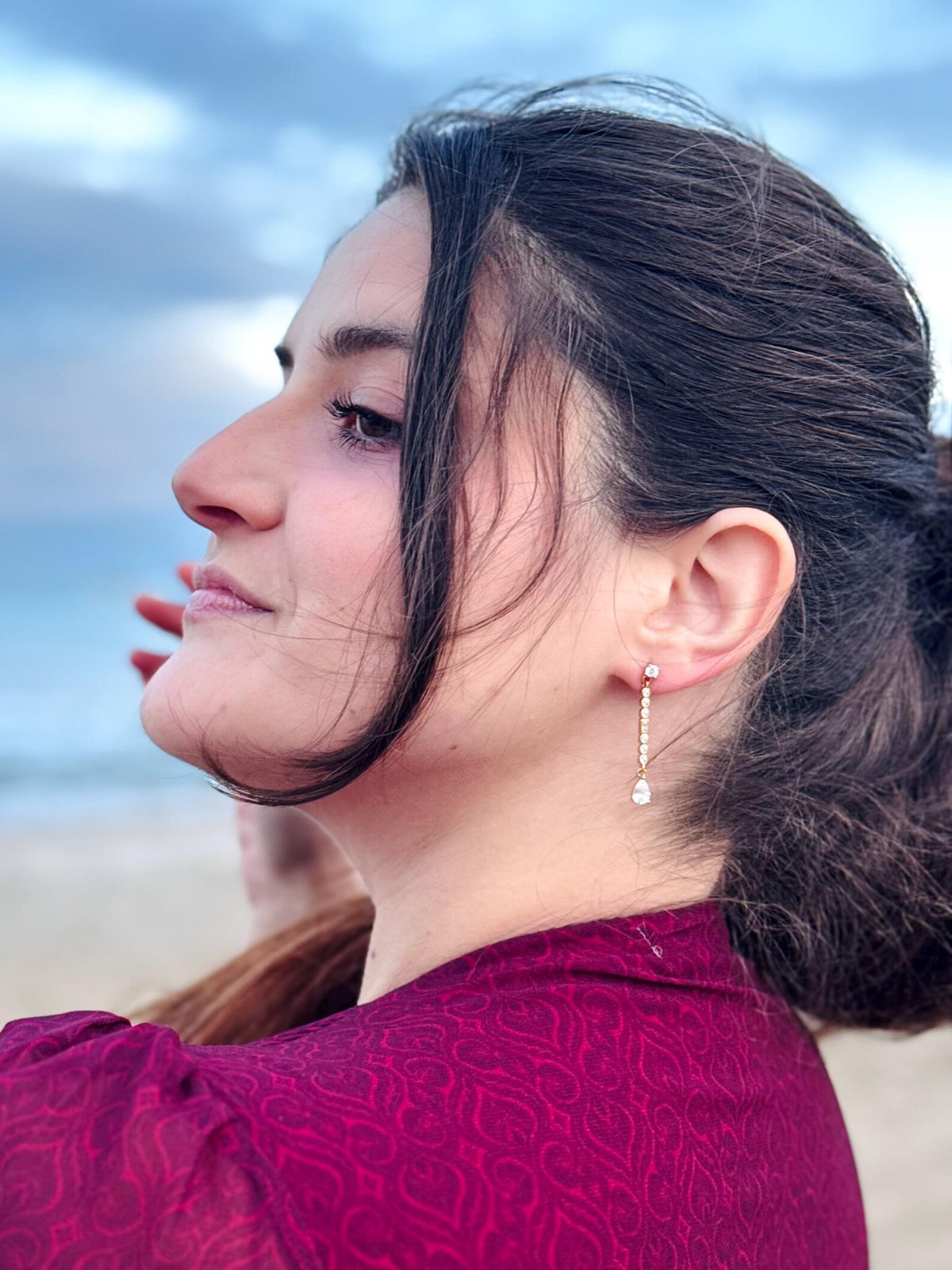 Louise earrings | 18kt gold plated 925 sterling silver
